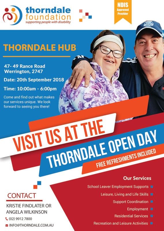 Thorndale Open Day!